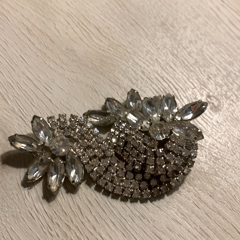 Vintage diamond brooch